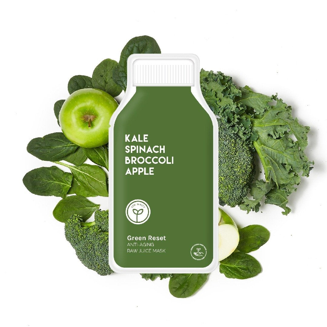 Green Reset Anti-Aging Raw Juice Mask