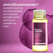 100 Petal Rosewater Zepherine Bubble Rinse Cleanser