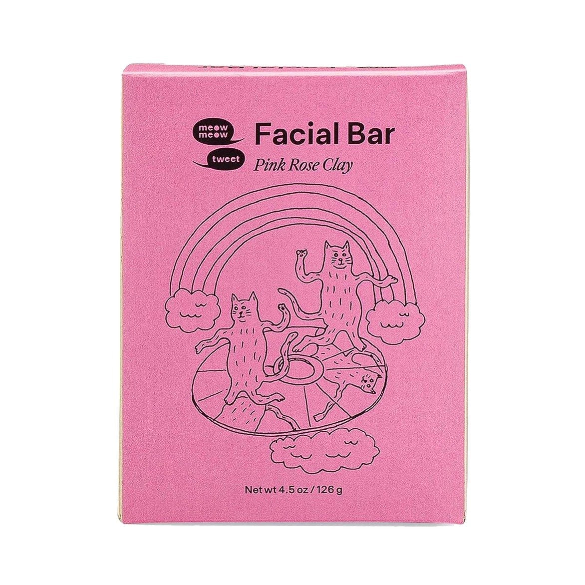 Pink Rose Clay Facial Bar